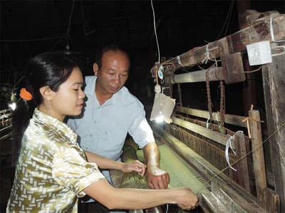 Làng nghề mây tre đan Tăng Tiến