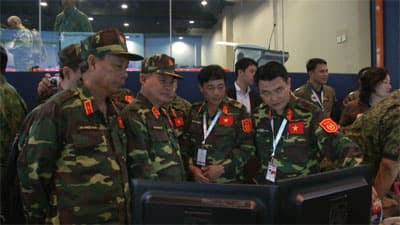Đại diện lãnh đạo Quân đội các nước dự diễn tập ADMM+
