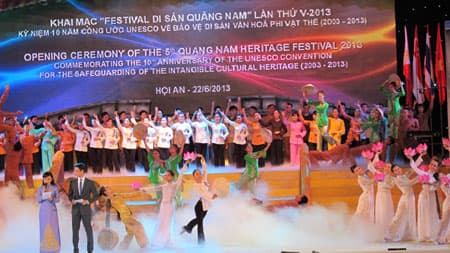 Tinh hoa văn hoá hội tụ tại Festival Di sản Quảng Nam