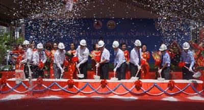 Khởi công 3 dự án nhà ở xã hội cho người có thu nhập thấp