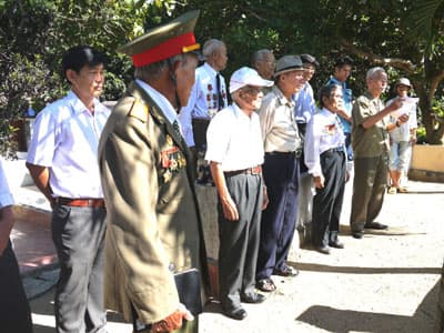 Dựng bia ghi nhớ nơi diệt gọn đại đội quân Pháp