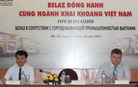 Belaz đồng hành cùng ngành khai khoáng Việt Nam