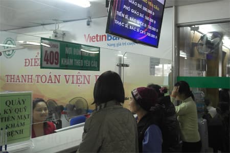 Hơn 110.000 lượt bệnh nhân lựa chọn sử dụng thanh toán viện phí qua ATM