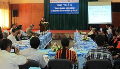 Hội thảo và triển lãm những bức ảnh, câu chuyện của tộc người Ê Đê