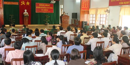 Phú Yên: Bồi dưỡng kiến thức quốc phòng-an ninh cho đối tượng 3