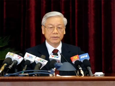 Phát biểu khai mạc hội nghị Trung ương 9 của đồng chí Tổng Bí thư