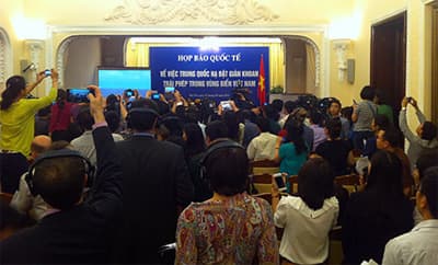 Nhiều nước quan ngại sâu sắc và lên án hành động của Trung Quốc ở Biển Đông