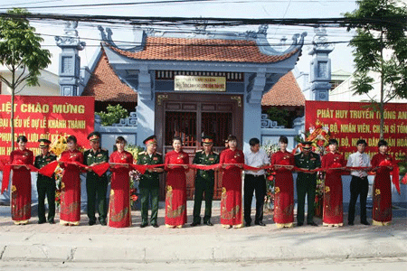 Khánh thành nhà lưu niệm Thiếu tướng, Anh hùng LLVTND Đặng Trần Đức