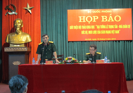 Hội thảo “Đại tướng Lê Trọng Tấn – nhà quân sự đức độ, mưu lược của cách mạng Việt Nam”