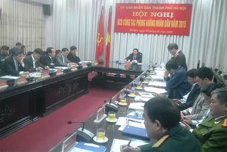 Hà Nội chú trọng xây dựng lực lượng phòng không nhân dân