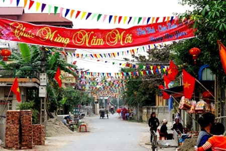 Xuân nông thôn vui nét mới cộng đồng