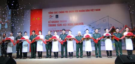Khánh thành Trung tâm Hội nghị Hacota