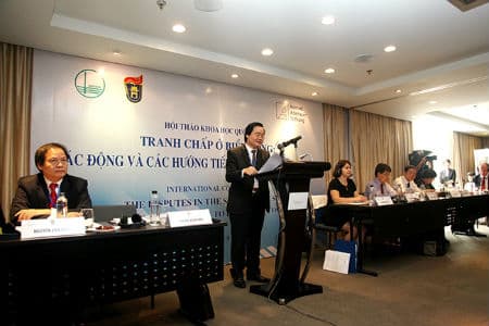 Hội thảo quốc tế về tranh chấp ở Biển Đông: Tác động và các hướng tiếp cận
