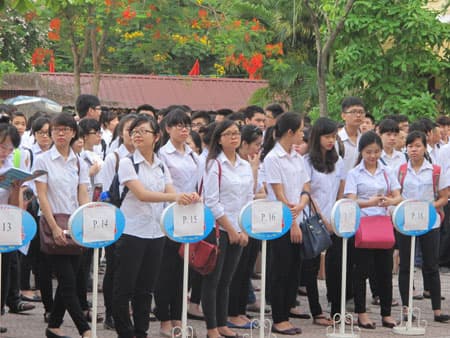 Thí sinh được cấp 4 giấy chứng nhận để đăng ký vào các trường đại học, cao đẳng