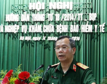 Cục Quân y hướng dẫn công tác khám bệnh, chữa bệnh BHYT
