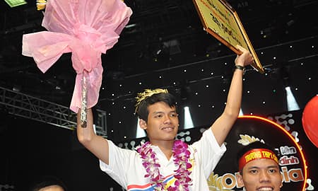 Chàng trai Tiền Giang giành vòng nguyệt quế Đường lên đỉnh Olympia 2014