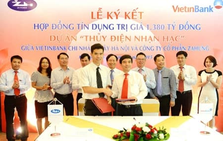 Ký hợp đồng tín dụng Dự án thủy điện Nhạn Hạc giá trị 1.380 tỷ đồng