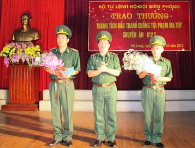 Trao thưởng lực lượng phòng, chống tội phạm ma túy chuyên án 812 T