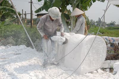 Nghề làm đá mỹ nghệ Ninh Vân