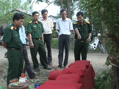 Phát hiện 18 bộ hài cốt