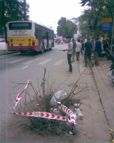 Hố ga nguy hiểm!