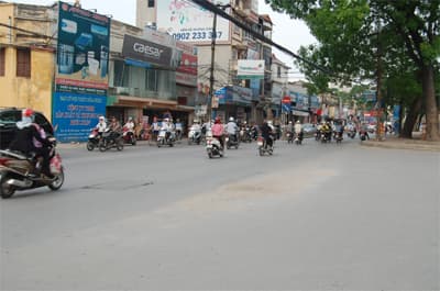 Cột điện nguy hiểm đã được tháo dỡ