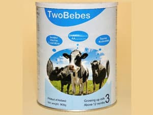 Sữa bột TwoBebes Growing-up milk 3 bị nghi nhiễm khuẩn