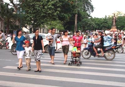 Vẫn mơ hồ văn hóa giao thông