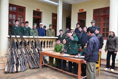 Xã Đào Viên đã nói “không” với súng tự chế