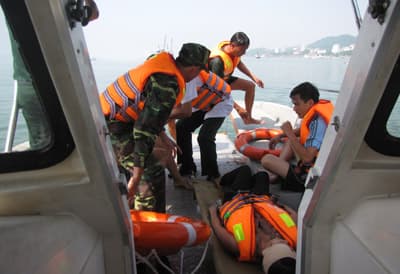 Chú trọng huấn luyện các phương án tìm kiếm, cứu hộ, cứu nạn