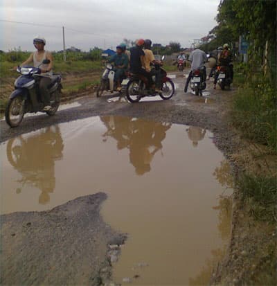 Ao… giữa đường