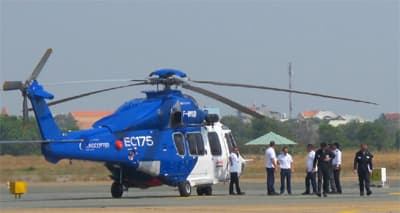 Trình diễn máy bay trực thăng EC175