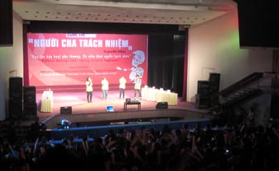 Sân chơi cho các ông bố thể hiện tình yêu với các thành viên gia đình