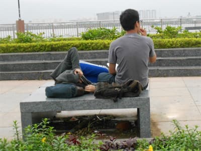 Đâu phải giường ngủ?