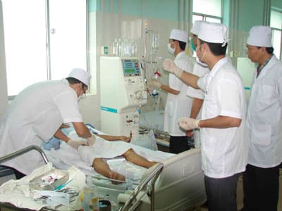 Bệnh viện 211 trang bị mới 5 máy chạy thận hiện đại Sudial