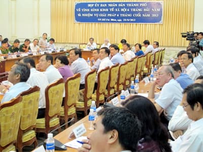 TP Hồ Chí Minh: 6 tháng đầu năm 2013, tốc độ tăng trưởng kinh tế đạt 8,1%