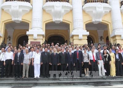 Tổng Bí thư Nguyễn Phú Trọng dự kỷ niệm 65 năm Ngày thành lập Liên hiệp các Hội Văn học-Nghệ thuật Việt Nam