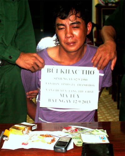 Hà Tĩnh: Bắt một đối tượng tàng trữ trái phép chất ma túy