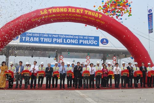 Thông xe kỹ thuật 20km đường cao tốc TP Hồ Chí Minh-Long Thành-Dầu Giây