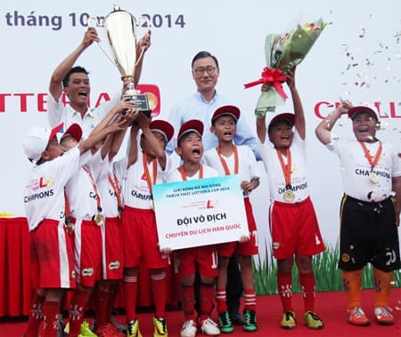 Kid Star FC (TP Hồ Chí Minh) vô địch Lotteria Cup 2014