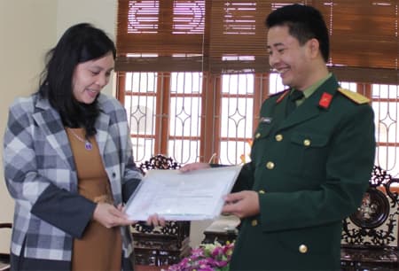 Hành động đẹp của Trung tá Hoàng Hải Đăng