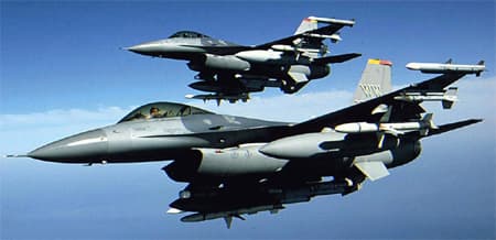 Mỹ triển khai 12 máy bay F-16 ở Ba Lan