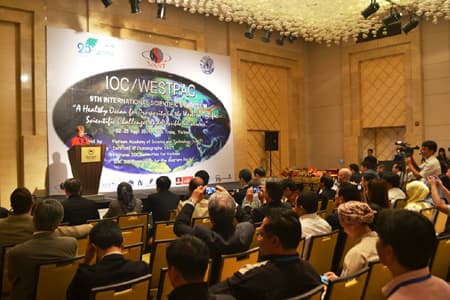 Hơn 550 nhà khoa học tham dự hội nghị Khoa học Quốc tế IOC/WESTPAC