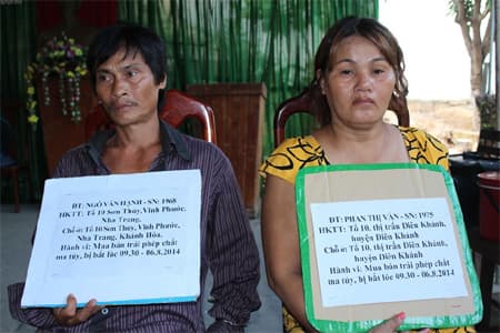 Bắt 2 đối tượng mua bán trái phép chất ma túy