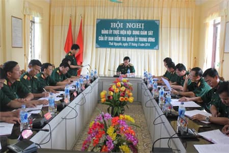Quân ủy Trung ương giám sát Đảng bộ Lữ đoàn 382