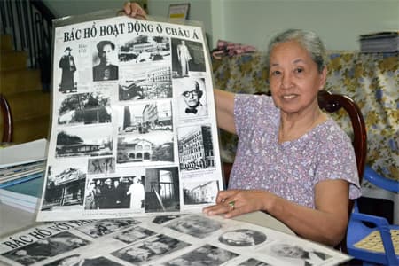 Bà Nguyệt "dân vận"