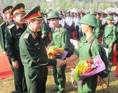 Ngày hội tòng quân tại Đồng Nai