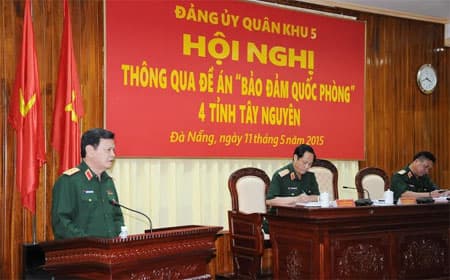 Thông qua đề án “Bảo đảm Quốc phòng” địa bàn 4 tỉnh Tây Nguyên