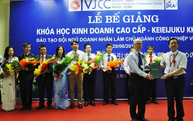 Nhật Bản giúp Việt Nam đào tạo cán bộ quản lý kinh doanh cao cấp