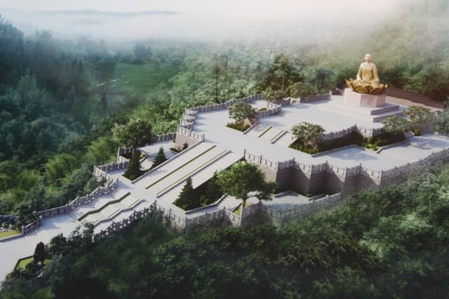 Ngày 3-12 diễn ra Đại lễ khánh thành tượng Phật hoàng Trần Nhân Tông tại Yên Tử